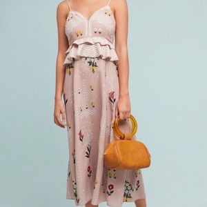 Sahil Kochhar Anthropologie Floral Dress with Pockets Size 4P